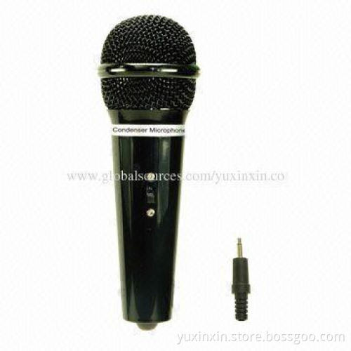 2.5m USB Cable Length Microphone with 3.5mm Stereo Plug